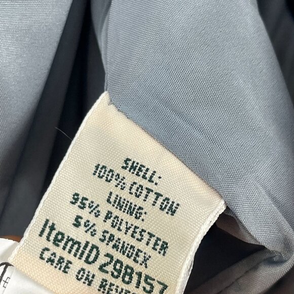 NEW LL Bean Womens 20 Medium Tall Classic Fit Plaid Pants Straight Leg - Picture 5 of 9